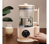 Fiorky Presse-agrumes centrifuge pour fruits, 1500 ml, machine à lait de soja domestique, brise-mur sans résidus, machine à lait de soja, chauffage automatique, machine à briser les murs