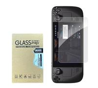 Fiorky Protecteur d'écran pour Steam Deck OLED/Steam Deck, anti-rayures HD transparent, verre trempé, dureté 9H, anti-empreintes digitales pour Steam Deck OLED 7,4 pouces 2023