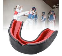 Fiorky Protège-dents/bouclier de gencive - Protection des dents, protection buccale double couleur pour enfants avec étui de rangement pour boxe MMA Kickboxing Muay Thai et tous les sports