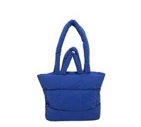 Fiorky Puffer Tote Bag Léger Matelassé Doux Femmes Nuage Sac Fourre-Tout Capacité Rembourré Épaule Sac À Main Fourre-Tout Sac À Main Couleur Unie Élégant Sac De Trajet Sac Bandoulière