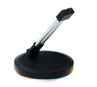 Fiorky RGB Mouse Bungee Mouse Cord Clip Pieds antidérapants Support de câble élastique de Souris avec câble de Type C Support de Cordon de Souris de Jeu Anti-enroulement pour Jeu FPS Esports