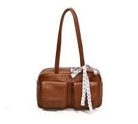 Fiorky Sac à bandoulière avec nœud Coquette Bw pour femme Y2k Hobo Sacs à main Sac à bandoulière Ruban Hobo Sac à main en cuir PU avec plusieurs poches sous les bras Sac à main pour voyage