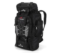 Fiorky Sac à dos de Randonnée d'Alpinisme 80L - Grand Étanche pour Camping, Escalade et Trekking avec Sangle Réglable