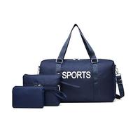 Fiorky Sac de Sport pour Femme Sac de Week-End - Ensemble de 3 Sacs de Voyage, Sac de Sport, Sacs de Week-End, Sac de Nuit pour Filles, Avion, Voyage, Salle de Sport, Yoga, Sport, Maman