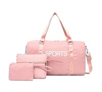 Fiorky Sac de Sport pour Femme Sac de Week-End - Ensemble de 3 Sacs de Voyage, Sac de Sport, Sacs de Week-End, Sac de Nuit pour Filles, Avion, Voyage, Salle de Sport, Yoga, Sport, Maman