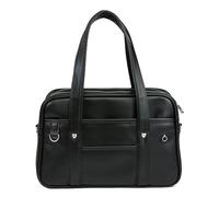 Fiorky Sac d'École Japonais à Épaule en Cuir PU, Sac à Main Grande Capacité Étanche, Sac Tote Kawaii, Sac d'École Japonais, Sac à Main Japonais,Sac à Dos Mignon,Sac Bandoulière pour Étudiant
