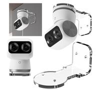 Fiorky Support Mural en Acrylique sans perçage ni perçage, Installation adhésive Universelle, Support de caméra Stable, Compatible avec Eufy Security Indoor Cam S350, Support Mural extérieur
