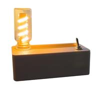 Fiorky Veilleuse mécanique à décompressions, lampe de nuit à éjection à levier de pression pour soulager le stress, lumière manuelle à bascule mécanique flexible, veilleuse pour camping