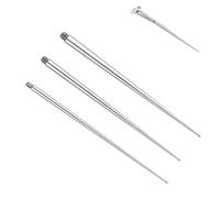 FIOROYAL 3 Pièces Broches d'Insertion Coniques Acier Chirurgical 316l 14g 16g 18g Perçage Outil Kit Assistant pour Oreille/Nez/Lèvre/Ventre/Mamelon/Langue Piercing Outil Changement EX