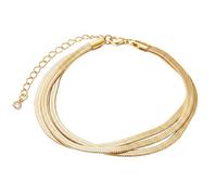 FIOROYAL Bracelet Femme Argent 925 Chaîne Serpent Double/Triple Rang G2