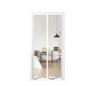 FIOVIP Moustiquaire Porte Fenetre, 115x130CM Rideaux, fermeture automatique, installation facile sans perçage, moustiquaires magnétiques pour entrées/balcons etc.(polyester, Blanc)