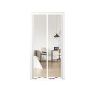 FIOVIP Moustiquaire Porte Fenetre, 95x115CM Rideaux, fermeture automatique, installation facile sans perçage, moustiquaires magnétiques pour entrées/balcons etc.(polyester, Blanc)
