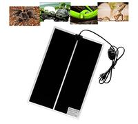 FIPASEN Tapis Chauffant Reptile, Coussin Chauffant Terrarium Réglable avec Contrôle De La Température pour Reptiles Tortue, Serpents, Lézards, Geckos, Araignées - Chauffant Aquarium (20W: 42x28CM)