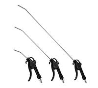Fippy 3 Pièces Soufflette Air Comprimé Bec Long, Soufflette Compresseur Longue 95 mm 295 mm 490 mm pour une Poussière Propre(noir)