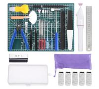 Fippy Gundam Lot de 29 outils de modélisme de base, kit d'outils de construction pour montage et réparation de modèles Gundam Basic