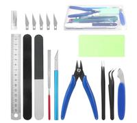 Fippy Kit d'outils de modélisme Gundam 11 pièces, kit d'outils de base, kit d'outils de construction pour Gundam Basic Model assemblage, construction et réparation