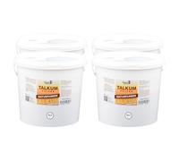 FiPro Poudre de talc 2 x 3 kg | Poudre de talc sans amiante | Remplissage | agent matifiant | Pour couleurs naturelles aquarelles | Ancien carbonate de calcium, sulfate de baryum, hydroxyde