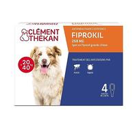 Fiprokil Clément Thékan - Anti-puces/tiques - Chiens 20-40 kg - 4 pipettes