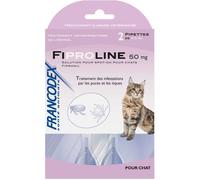 FIPROLINE® 50 mg Spot-On - 2 pipettes de 0,5 ml