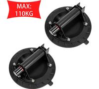 Fiqops 2x ventouses de levage de verre ventouses de levage sous vide ventouse de verre max.120KG