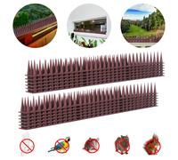 Fiqops 36x Anti-oiseaux Pics anti-pigeons Protection pigeon corbeau 5.16M