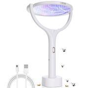 Fiqops 5in1 Tapette à mouches électrique Tueurs d'insectes Piège à moustiques professionnel