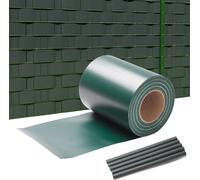 Fiqops 6x 35m film anti-regards Jardin Joyeux film PVC Clôture film anti-regards，Vert