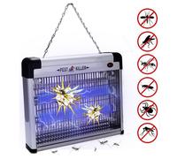 Fiqops Destructeur d'insectes électrique 12W LED Piège à insectes avec lumière UV Lampe à moustiques Piège à mouches Tueurs de moustiques pour l'intérieur Chambres d'enfants Jardins