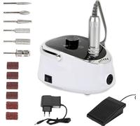 Fiqops Fraise à ongles électrique 35000 tr/min Set manucure Pédicure professionnelle Lime à ongles Soins des pieds