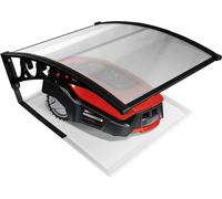 Fiqops Garage pour tondeuse à gazon Autres accessoires pour tondeuses Robomove Bâche de protection Garage Toit Carport Jardin Pelouse Capot