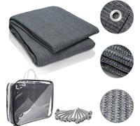 Fiqops Tapis d'auvent Equipement de camping Tapis de camping étanche Tapis de tente Outdoor Tapis de pique-nique Tapis de sol pour caravane 250x300CM