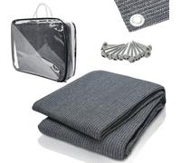 Fiqops tapis d'auvent tapis de tente tapis de store équipement de camping toile de tente imperméable tapis de camping extérieur tapis de tente tapis de pique-nique tapis de sol caravane 300x400cm