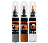 FIRANTO stylo peinture de voiture compatible avec Nissan EBF Energy Orange réparation couleur voiture 3 en 1, rayures stylo retouche peinture 15ml avec pinceau, apprêt, laque
