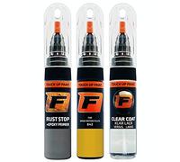 FIRANTO stylo peinture de voiture pour BMW Motorcycles 842 Sonnengelb Uni réparation couleur voiture 3 en 1, rayures stylo retouche peinture 15ml avec pinceau, apprêt, laque