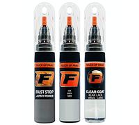 FIRANTO stylo peinture de voiture pour Dacia 369 Blanc Glacier réparation couleur voiture 3 en 1, rayures stylo retouche peinture 15ml avec pinceau, apprêt, laque