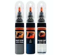 FIRANTO stylo peinture de voiture pour Dacia RPR Bleu Cosmos réparation couleur voiture 3 en 1, rayures stylo retouche peinture 15ml avec pinceau, apprêt, laque