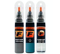 FIRANTO stylo peinture de voiture pour Hyundai U3H Aqua Turquoise réparation couleur voiture 3 en 1, rayures stylo retouche peinture 15ml avec pinceau, apprêt, laque