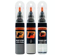 FIRANTO stylo peinture de voiture pour Suzuki Z7T Pearl White réparation couleur voiture 3 en 1, rayures stylo retouche peinture 15ml avec pinceau, apprêt, laque