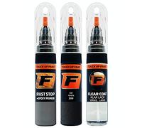 FIRANTO stylo peinture de voiture pour Toyota 209 Night Time Black réparation couleur voiture 3 en 1, rayures stylo retouche peinture 15ml avec pinceau, apprêt, laque