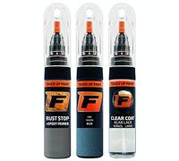 FIRANTO stylo peinture de voiture pour Toyota 8U6 Blue réparation couleur voiture 3 en 1, rayures stylo retouche peinture 15ml avec pinceau, apprêt, laque