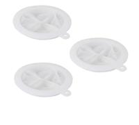 Firavggu Passoire Fine en Nylon 200 Mailles Passoire Alimentaire Ultra Fine en Nylon Tamis de Cuisine à Mailles Fines Lot de 3- Filtre de Cuisine Extra-fin pour Jus, Café