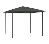 FIRBNUS Gazebo 3 x 3 x 2,6 m Anthracite Tonnelle extérieure résistante pour tonnelle de jardin, tentes pour tonnelle extérieure robuste, parfait pour tous les types de fêtes et événements en plein air