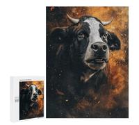 Fire and Fury Bull's Roar Puzzle 1000 Pièces Educa Jouet en Bois Cadeau Unique Décoration Intérieure Jeu Éducatif Challenge Toy Adultes Et Enfants À Partir De 14 Ans 500 PCS