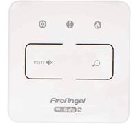 Fire Angel Wtsl-F-1Eu Module De Commande,Module De Contrôle,Unité De Contrôle Pour Détecteurs De Chaleur,De Co Et De Fumée Sans Fil,Blanc