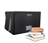 Fire Box Safe - Waterproof Safe Box, 39.3x30x25cm Filing Cabinet for Document Storage, Locking Organizer with Large Capacity, Home Security, Fireproof Bag for Jewelry File and Letter