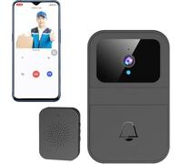 FIRE BULL Sonnette Vidéo sans Fil avec Caméra, Visiophone WiFi Intelligent,Audio Bidirectionnel, Vision Nocturne,Notification Smartphone,Stockage Cloud, IP65 Étanche