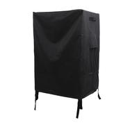 Fire Column Cover for Grill Smoker, Outdoor Fire Pit Cover, Electric Smoker Cover with Storage Bag, Tall Fire Column Protective Cover Made of 600D Oxford Cloth