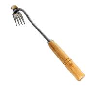 Fire De Jardin - Up - 36 Cm Les Mauvaises Herbes D'outils De Distance avec 4 Dents | en Acier Incendie pour Retirer Les Outils | Outil De Dessin Manuel | Râteau De Jardin Multipulaire P