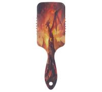Fire Dragons Brosse de massage à coussin d'air Brosse démêlante pour femme