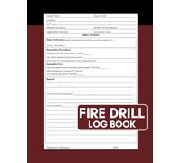 Fire Drill Log Book
